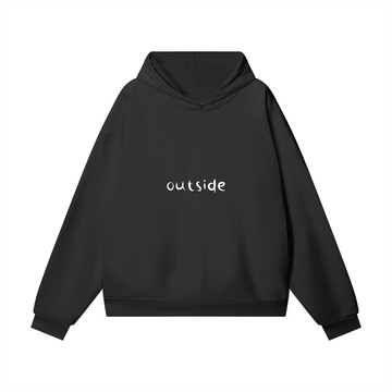 imyounik,merch,outside,black,hoodie