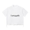 imyounik,merch,white,distressed,t shirt