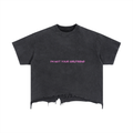 im not your girlfriend,black,t shirt,imyounik