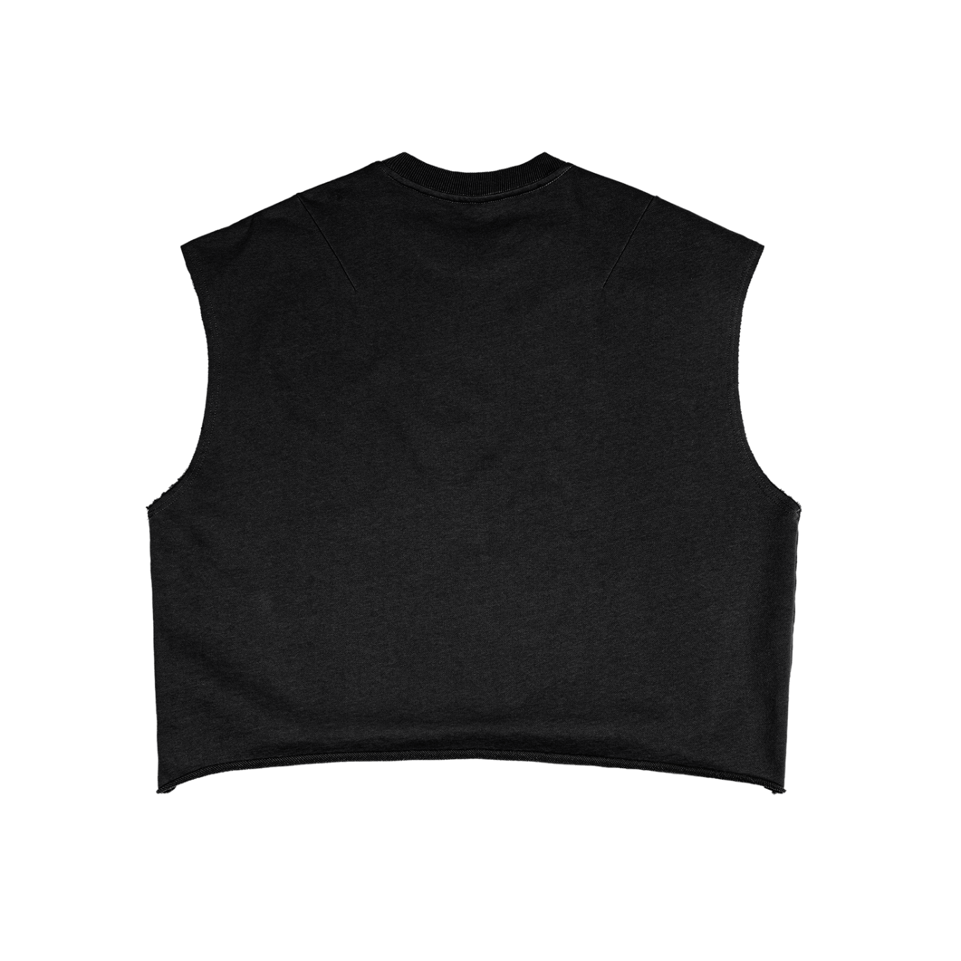 imyounik,cut sleeve,amen,shirt,black