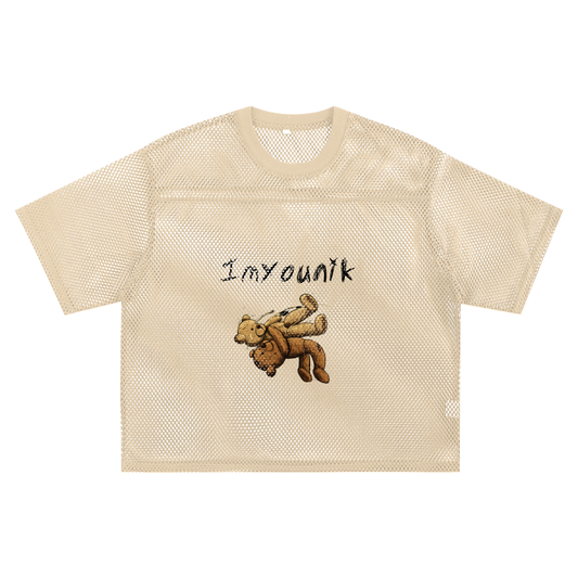 imyounik,falling bear,tan,jersey,merch, hold me down